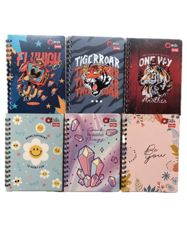 CUADERNO PEQUEÑO ARGOLLADO